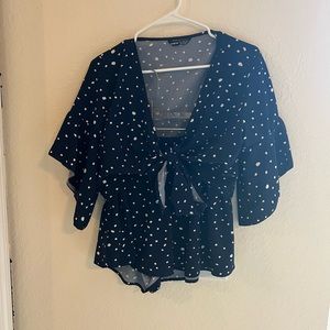 Navy blue 2 piece set